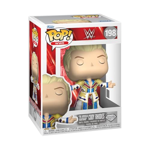 WWE Cody Rhodes Funko Pop Vinyl Figurine - The American Nightmare Collectible