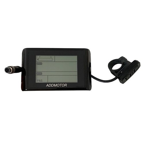NULKOMMA ADDMOTOR LCD Display Meter 48V Ebike Conversion Kit Speed Control Panel Screen Electric Bicycle Computer 5-pin Male Connector