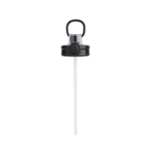 Manna Push Lid with Push-Open Locking Cover and Attached Easy-Carry Handle - Onyx