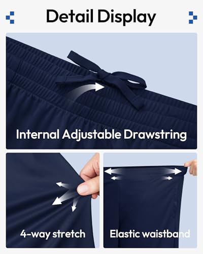 X-Large 5 Pack Boys Athletic Basketball Shorts Quick Dry Pockets Black Grey Navy Green Red