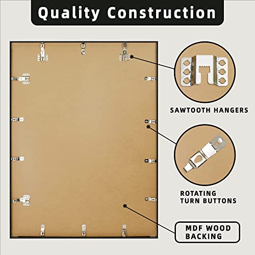 Aluminum Jersey Frame Display Case with Metal Frame and Mat - 1 Pack - Variation of Aluminum / 1 Pack