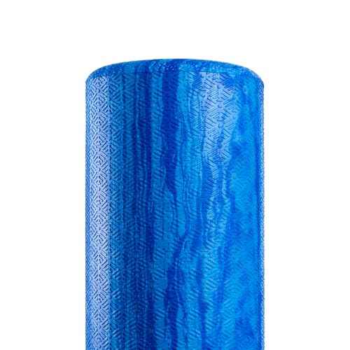 OPTP PRO-Roller Soft Density Foam Roller ? Low Density Soft Foam Roller for Physical Therapy, Pilates, Yoga Foam Roll Exercises, and Muscle Recovery- Blue 36" x 6"