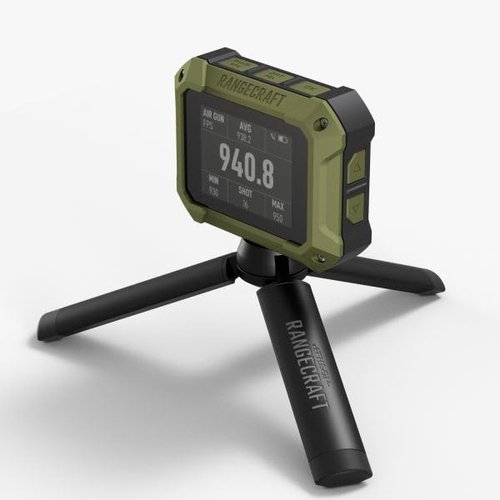 Athlon Optics Rangecraft Velocity Pro Radar Chronograph w/ 2.4" Display, Bluetooth Connectivity with App for Real-Time Projectile Speed Readings (for Any Firearm, Airgun, or Archery)