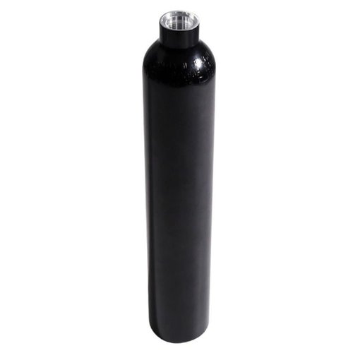 TUXING 0.38L Aluminum Paintball Air Tank, High Pressure Air Tank 23Ci Capacity, Diving Cylinder High Pressure Air Bottle for Paintball or PCP Air Guns (empty bottle) 5/8-18UNF