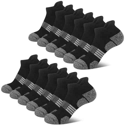 Women Ankle Socks Cushioned Running Athletic Low Cut Gift Socks for Hiking, Sport, Gym, Workout