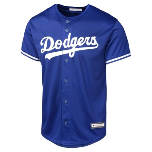 Outerstuff Los Angeles Dodgers Mookie Betts Youth Baseball Jersey, Alternate Blue, Size 8-20