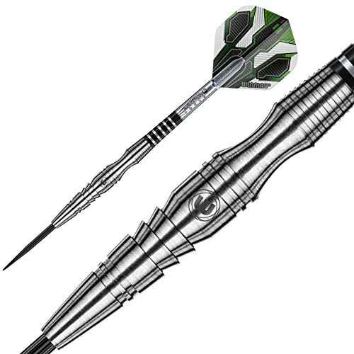 Winmau Sniper 90% Tungsten Darts with Prism Flights and Shafts (Stems) Steel and Soft Tips