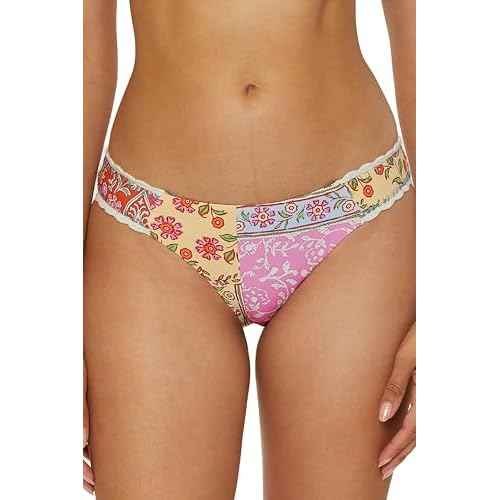 Lucky Brand Women's Seville Hipster Bikini Bottom, Cheeky Coverage, Swimwear Separates