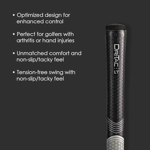 Golf Grip Replacement - Winn Dri-Tac LT Standard, Midsize & Oversize
