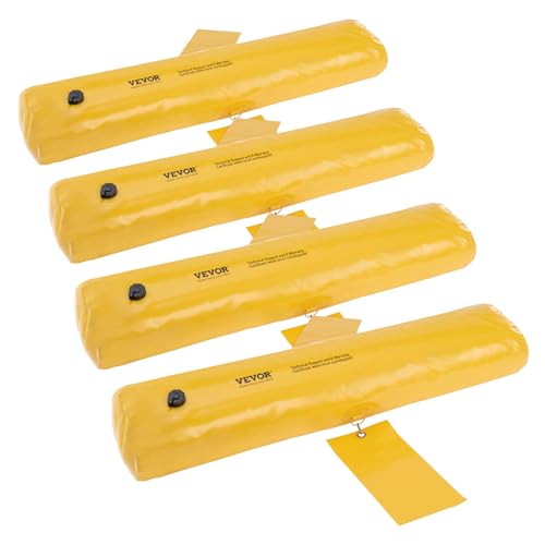 Flood Barriers 4ft x 6in Water Flood Barrier Bags for Home & Driveway