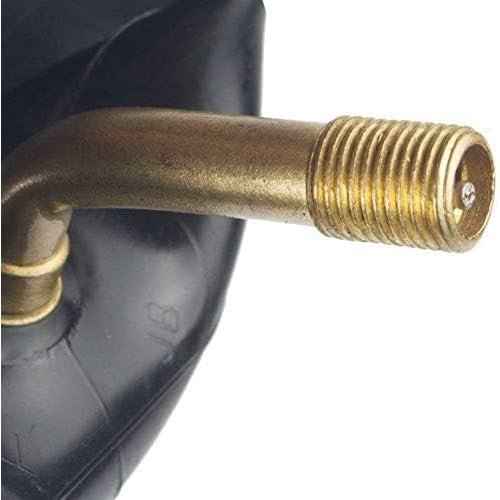 2 PCS Heavy Duty 10x2/2.125 CR202 Angle Valve Inner Tubes Replacement for Electric Scooter E-Bike Tricycle Strollers Compatible with 10x1.95 10x2.0 10x2.10 10 x 2.125 Tubes