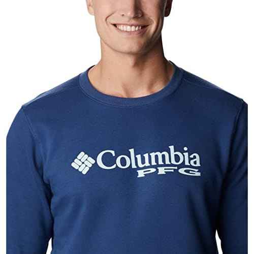 Columbia Men's PFG Stacked Logo Crew Sweatshirt