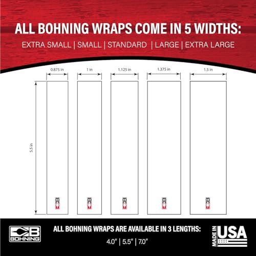 Bohning 5.5" Solid Arrow Wraps, Small, White