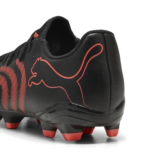 Soccer Cleats Men’s Future 9 Match Firm Ground Shoes - Red & Black 8.5