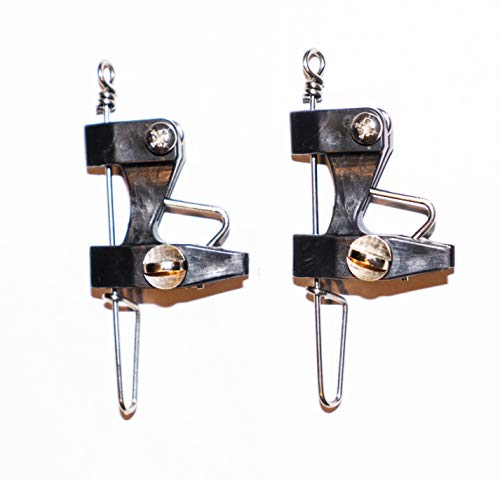 Downrigger Release Clips Set of 2 - Stainless Steel Outrigger Tension
