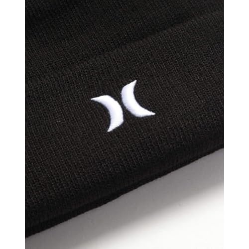 Hurley Men's Winter Hat - Icon Knit Cuffed Beanie for Men - Skull Caps for Men