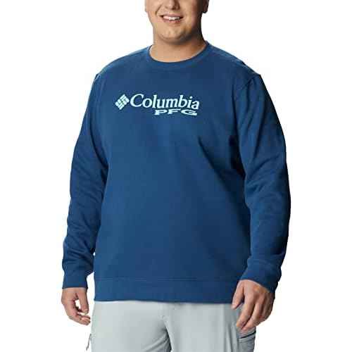 Columbia Men's PFG Stacked Logo Crew Sweatshirt