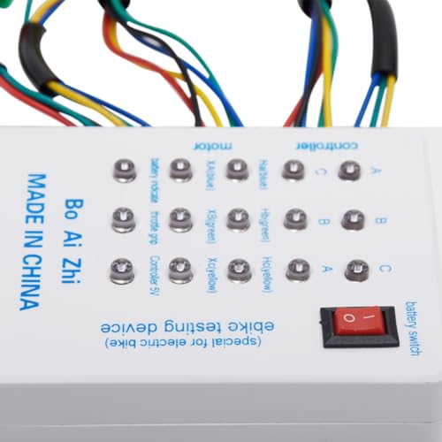 Electric Bike & Scooter Brushless Motor Tester 24V-72V Battery & Controller Check