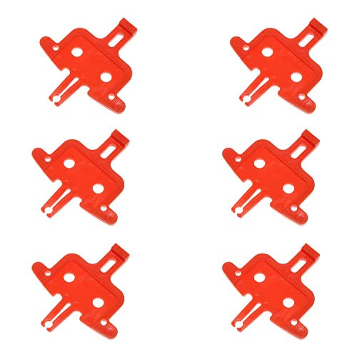 6PCS Bicycle Hydraulic Disc Brake Pad Spacers for Maintenance and Adjustment