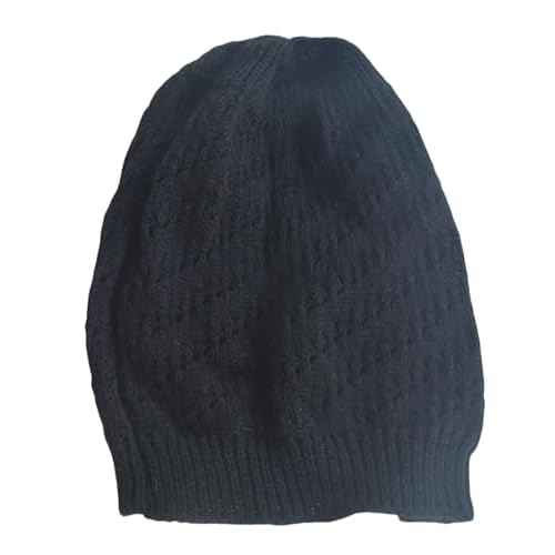 Thin Crochet Beanie Hat for Women Summer Winter Fall Mesh Slouchy Knit Hats Lightweight Crochet Caps