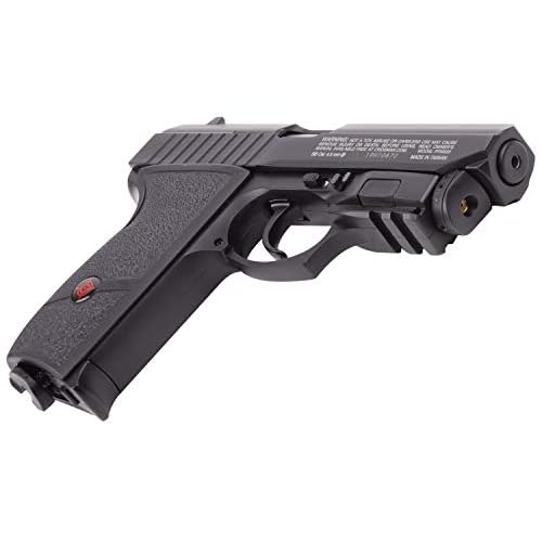 Crosman PFM520 Night Stalker CO2-Powered Air Pistol With Red Laser Sight (Class II <1 mW)
