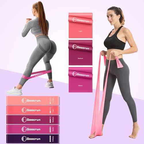 Pilates Ring Set with Resistance Bands Set, Pilates Ball, Sliding Disks ? Workout Equipment Home Gym Includes Complete Fitness Poster