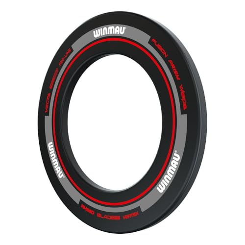 Winmau Dart Board Surround Ring - Advance Black, Red, White and Green Dartboard Surrounds - Backboard Wall Protector