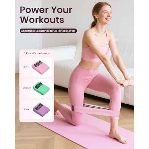 Pilates Ring Set for Women, Home Workout Pilates Equipment with Resistance Bands, 14'' Magic Circle, Mini Ball, Pilates Starter Kit for Strength, Toning and Flexibility, Workout Guide Included