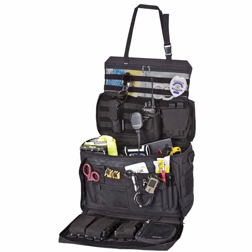 5.11 Tactical Wingman Patrol Bag ? Police Gear Car Seat Organizer for Law Enforcement, Black, Style 56045ABR
