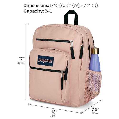 JanSport Laptop Backpack - Computer Bag with 2 Compartments, Ergonomic Shoulder Straps, 15” Laptop Sleeve, Haul Handle - Fluttering Fields