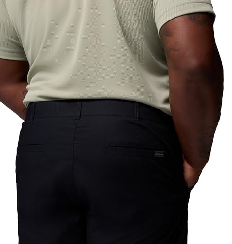 Columbia Men's Washed Out Cotton Shorts - Classic Fit Black 34W x 10L