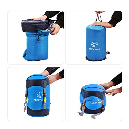 Nylon Compression Stuff Sack for Sleeping Bags - Lightweight Backpacking Gear