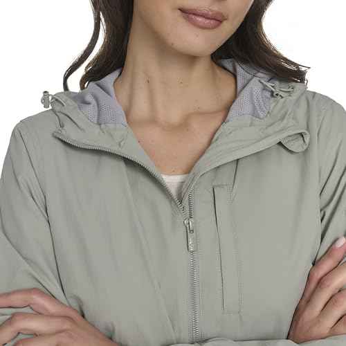 Champion womens Hooded Cinch Waist Rain Jacket