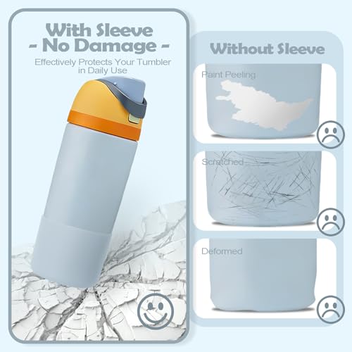 Day Dreams Silicone Boot for Owala Kids Water Bottles - Scratch-Resistant & Anti-Slip 2-Pack