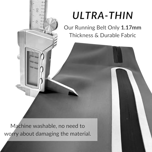 Black X-Large Running Belt for Men & Women – Ultra-Thin Fanny Pack with Pockets