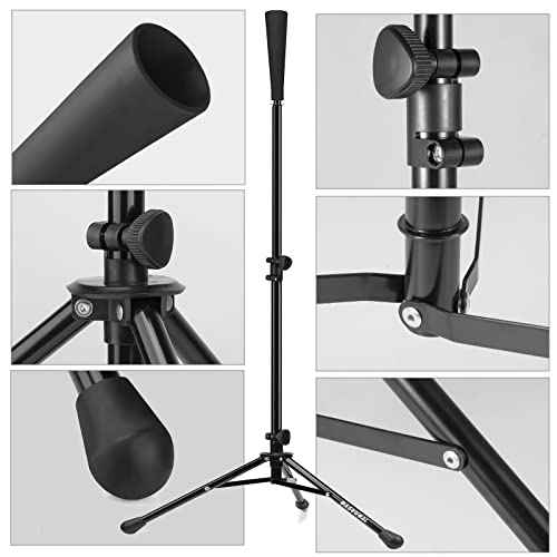 7'¡¿7' Baseball Softball Practice Net,Baseball Backstop,with Batting Tee,for Hitting Pitching Batting Catching with Bow Frame,Bonus Strike Zone