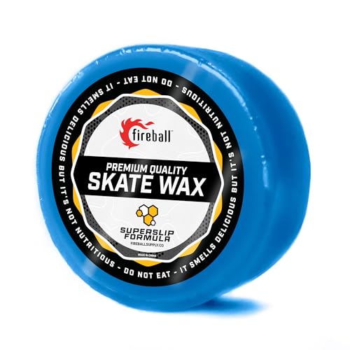 Fireball SuperSlip Pro Skateboard Wax for Rails - Blue Variant for Grinding