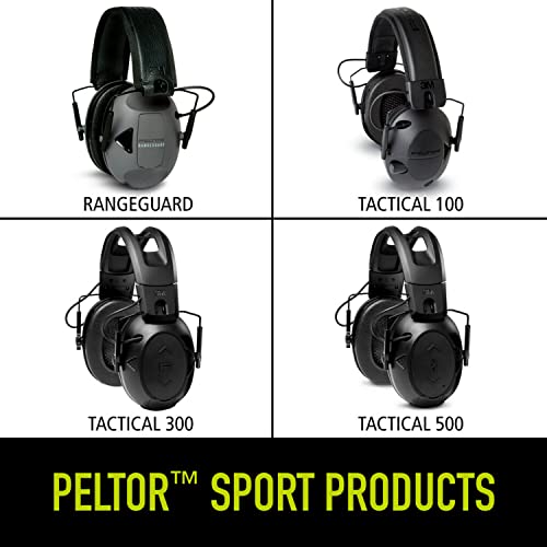 Peltor Sport Tac 500, Black, One Size