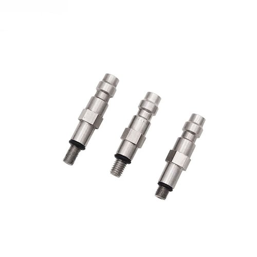 Heyxire Airsoft HPA Magazine Taps Valve Adapter Male Foster Quick Disconnect Coupler for KJW-WE