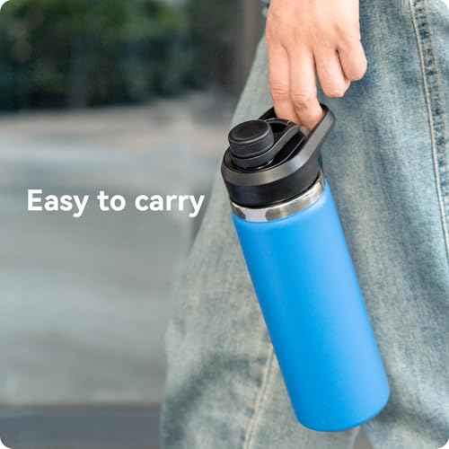 Wide Mouth Spout Lid for Hydro Flask 12-64 oz & More | Compatible Replacement Chug Lid for 2.28" Inner Diameter Bottles - Durable, BPA-Free & Leak-Proof£¨1 Pack£©