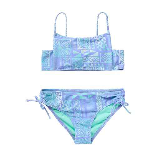 O'NEILL Girl's Square Neck Swimsuit - Swim Set for Girls with Matching Bikini Top and Bottom