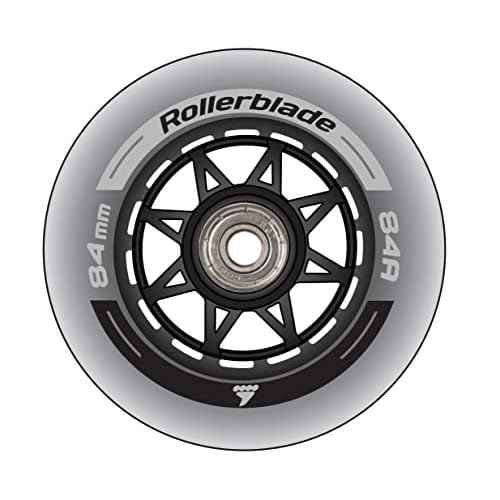 Rollerblade Wheelkit XT 84mm 84A, SG7 Bearings, 8 Pack