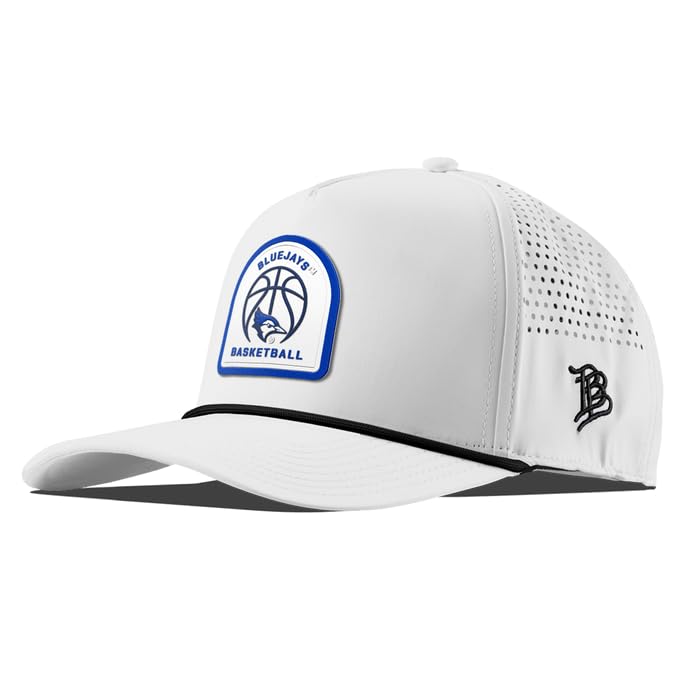 Creighton University Curved Bill Rope Hat - White/Black, One Size