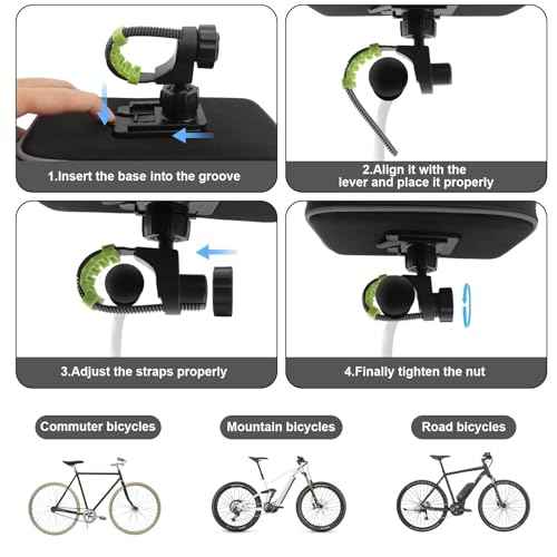 Bike Phone Handlebar Bag Holder Bike Phone Holder Waterproof Bike Bag with Sun-Visor Rain Cover, TPU Touch Screen, Handlebar Mount Bicycle Phone Front Frame Bag Bike Phone Mount for Bike