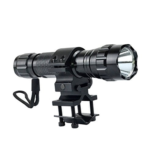 Super Bright Tactical Flashlight WF-501B L2 LED 1200 Lumens with Barrel Mount - Hunting, Camping, Outdoor