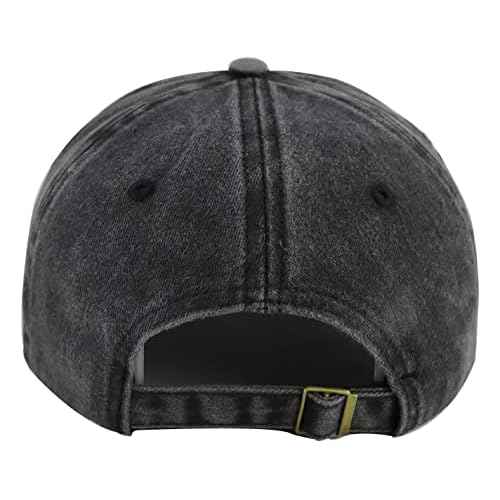 Retired 2025 Not My Problem Anymore with American Flag Hat, Adjustable Embroidered Cotton Denim Retirement Baseball Cap