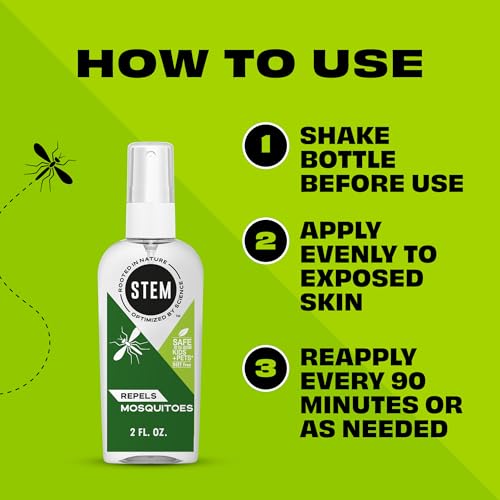 STEM Repels Mosquitoes Botanical Insect Spray 4 fl oz - Pack of 1