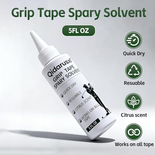 Golf Regripping Kit with Fixed Table Vise, Tape, Solvent & Tools - Rotating