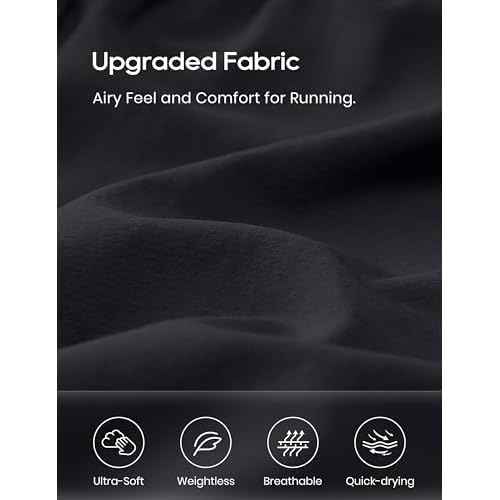 CRZ YOGA High Waisted Dolphin Athletic Running Shorts for Women 3" High Split Comfy Mesh Liner for Gym Workout Track