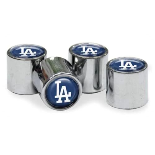WinCraft Los Angeles Dodgers Chrome Valve Stem Caps